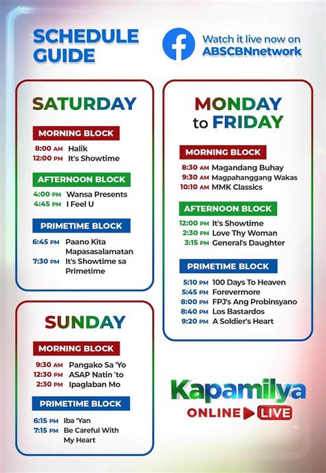 abs-cbn schedule|abs cbn live streaming online.